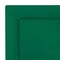 Smarty Had A Party 6.5" Hunter Green Square Plastic Cake Plates (120 Plates), 120PK 9916-CASE - alternate 1